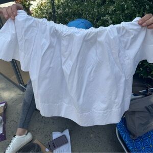 Vince off-the-shoulder blouse